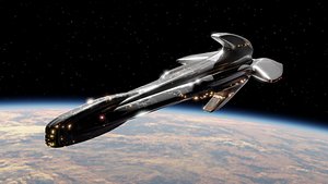 3D Battlecruiser - Capitalship model