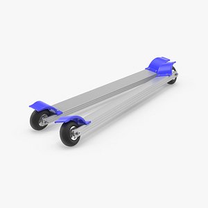 3D roller skis