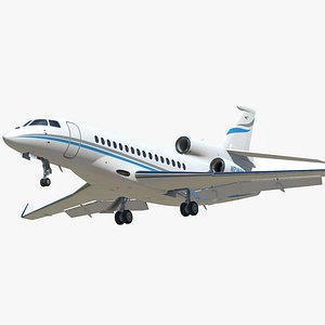 Dassault Falcon 8X 3D model