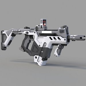 Science Fiction Gun 7 3D model
