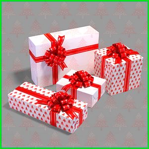 3ds max gift box