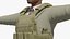 Businessman Wearing Plate Carrier 3D