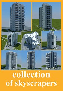 collection of skyscraper