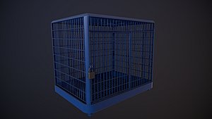 Metal Cage - Blue 2K