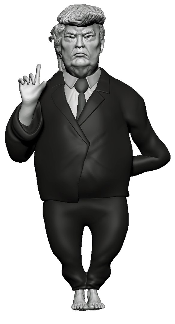 Donald Trump 3D Model - TurboSquid 1210131