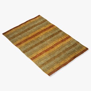 momeni rugs abstract gm06mti 3d model