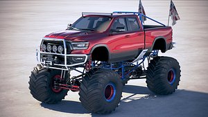 Dodge RAM 1500 Rebel 2019 Monstertruck
