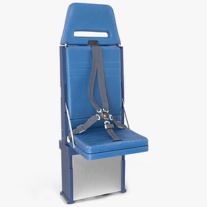 Boeing Aircraft Crew Seat model
