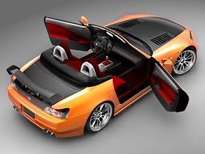 3d model honda s2000 sport tuning