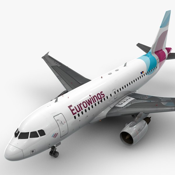 3D AirbusA319-100EUROWINGSL1419