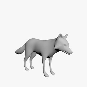 3D model Fox