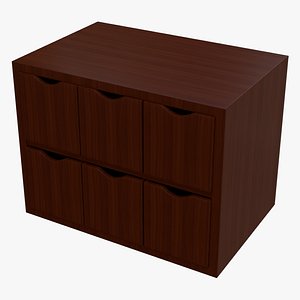cabinet dae box 3d model
