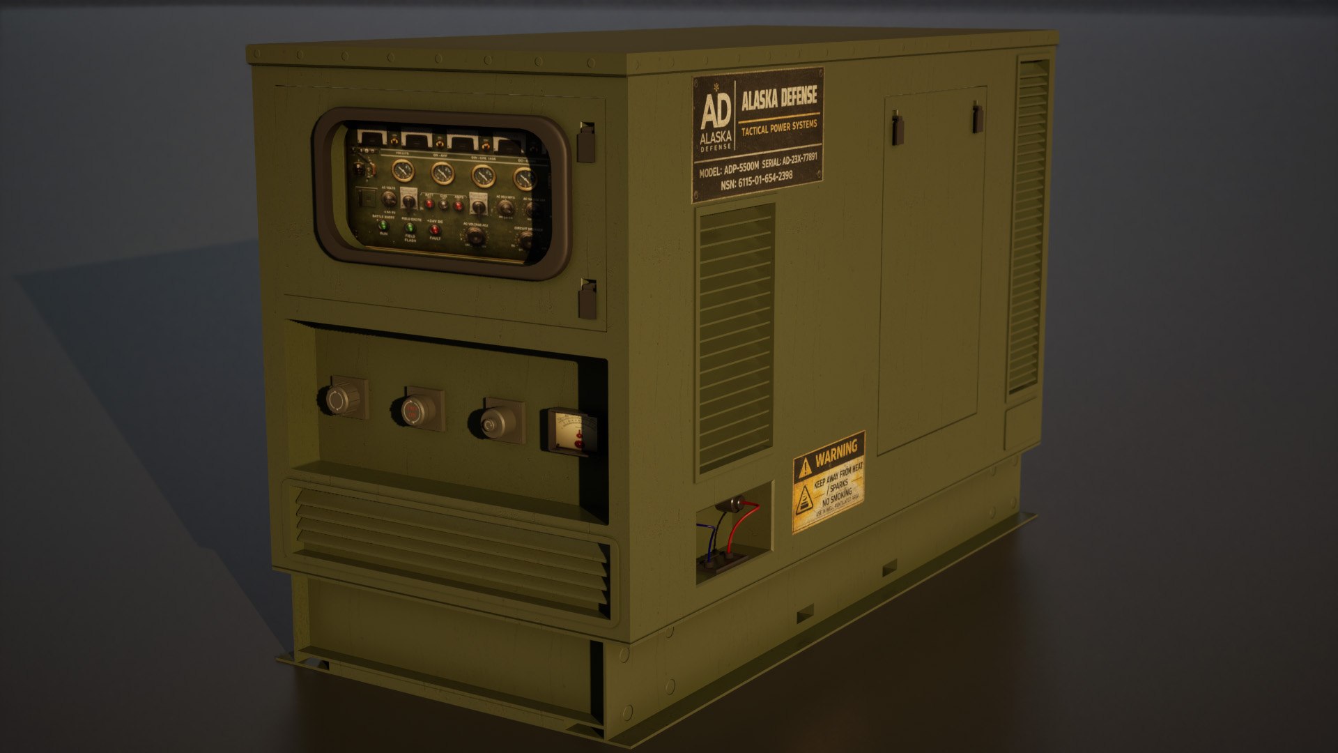 3D Military Tactical Generator https://p.turbosquid.com/ts-thumb/mt/vULh7D/Rj/militarytacticalgenerator2/jpg/1775051235/1920x1080/fit_q87/33197060a89b000856a40107cf92f09f838ab315/militarytacticalgenerator2.jpg