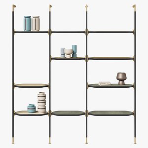 Baxter Libelle shelving 3D model