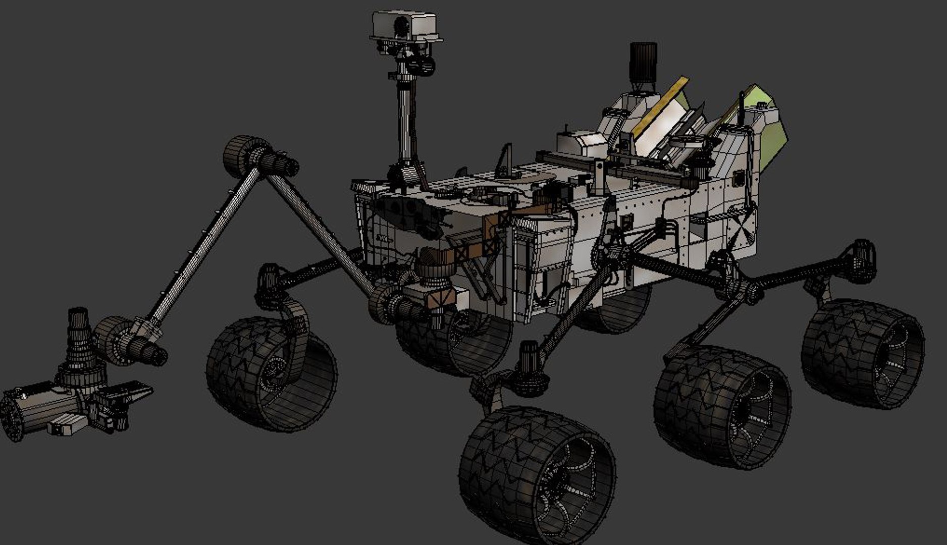 Curiosity Mars Rover Max