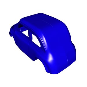 free fiat 500 3d model