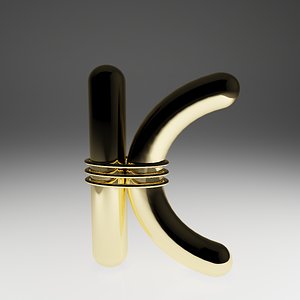 3D LETTER model