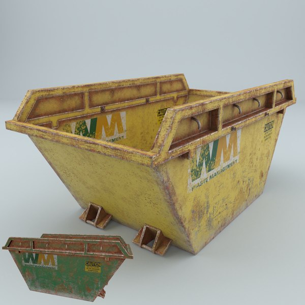 Garbage Container Building Blender Models for Download | TurboSquid