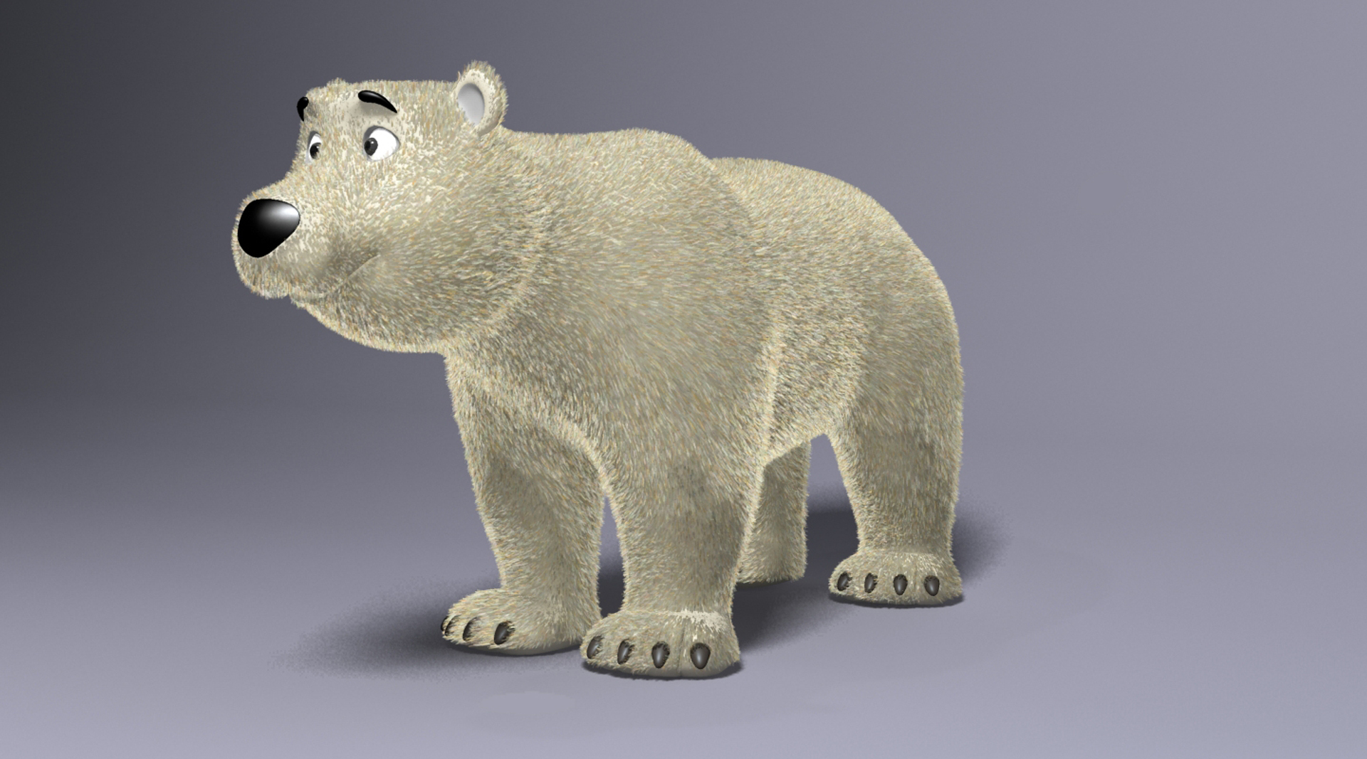 Max Cartoon Bear Rigged