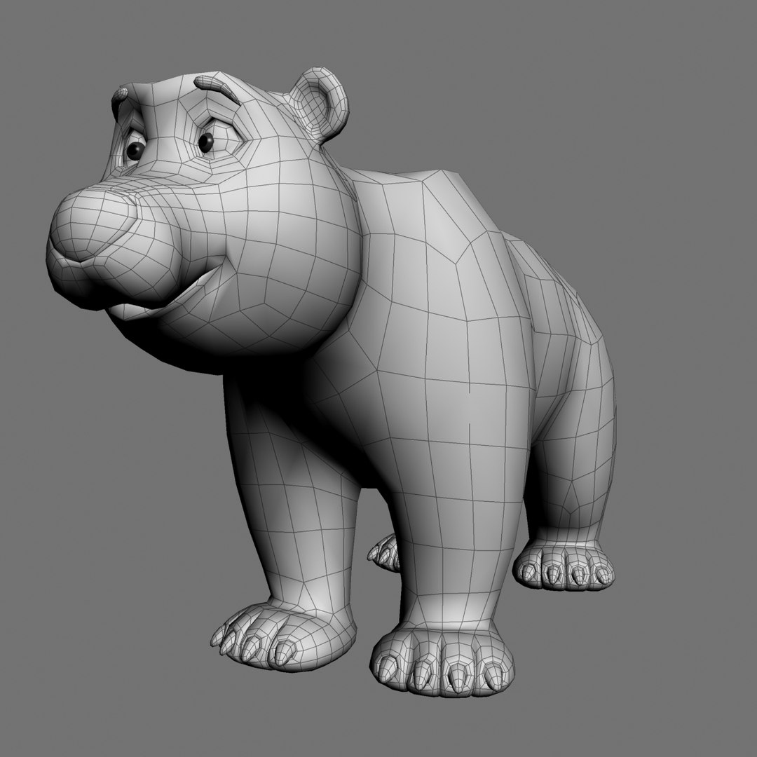 Max Cartoon Bear Rigged