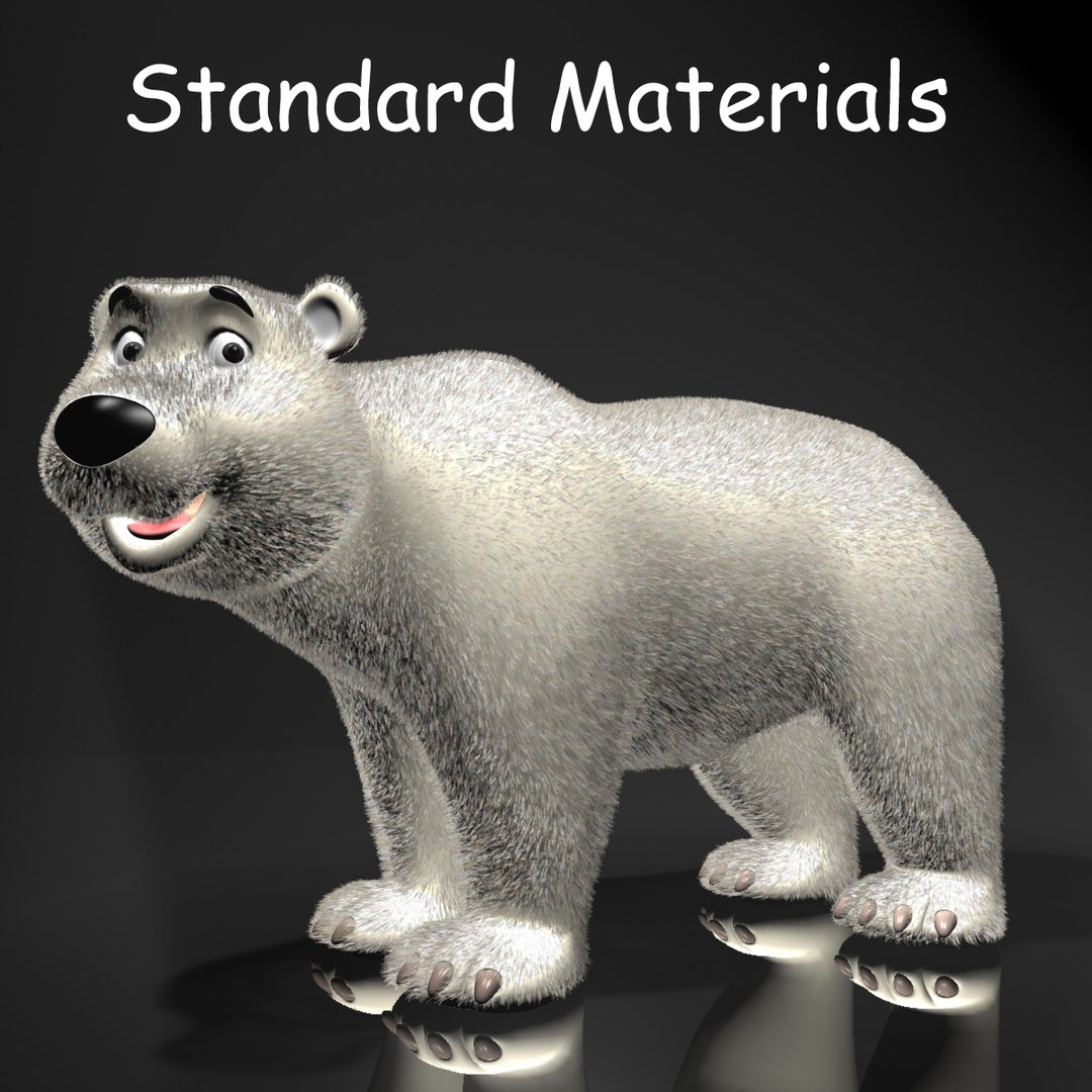 Max Cartoon Bear Rigged