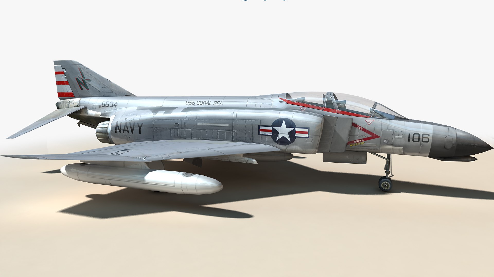 3D model f4 phantom - TurboSquid 1666857