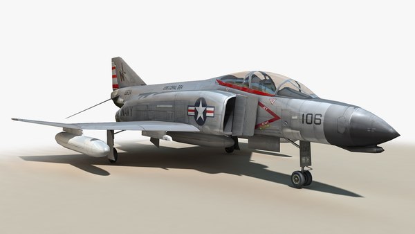 3D model f4 phantom - TurboSquid 1666857