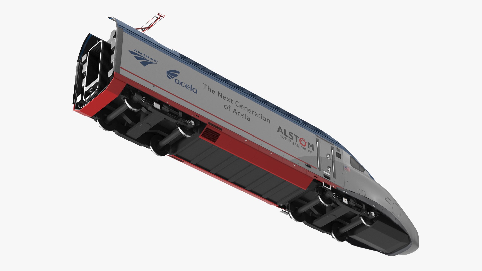 Locomotive Train Amtrak Alstom Avelia Liberty 3D - TurboSquid 2089668