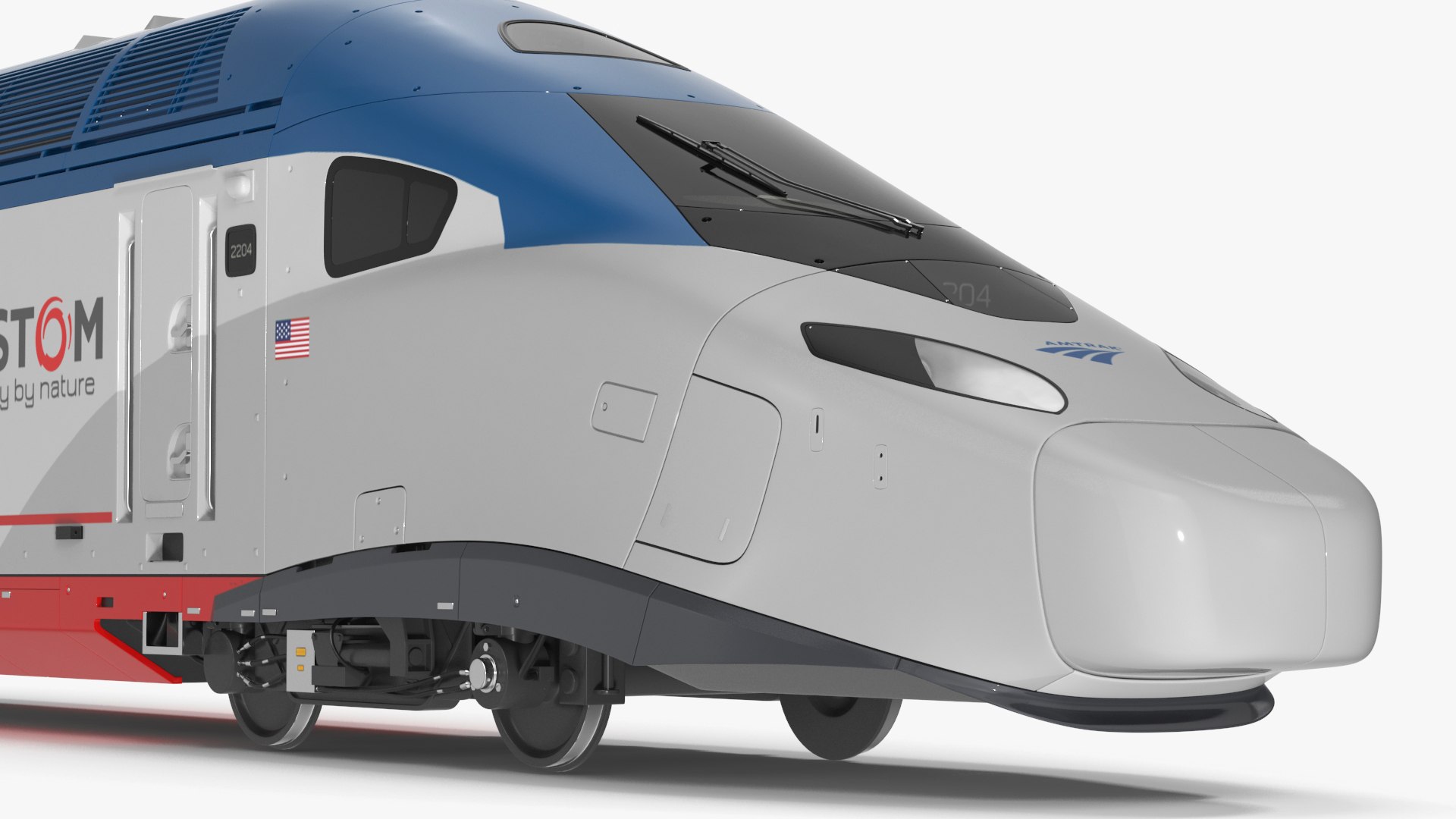 Locomotive Train Amtrak Alstom Avelia Liberty 3D - TurboSquid 2089668