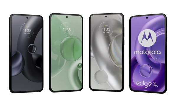 3D Motorola Edge 30 Neo All Colors