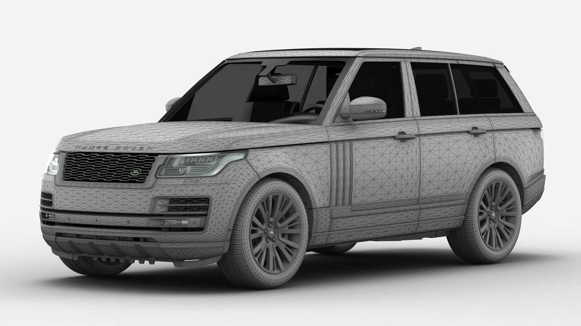 3D Range Rover SV 2018 - TurboSquid 1949948