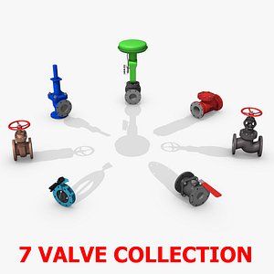 3d valves flanged pipe
