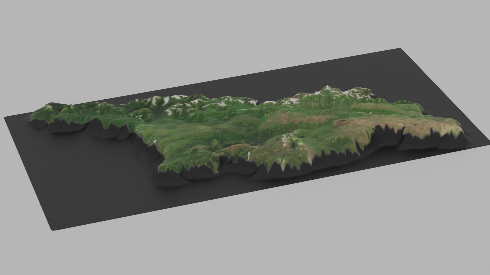 3D Georgia Map Country - TurboSquid 2075869