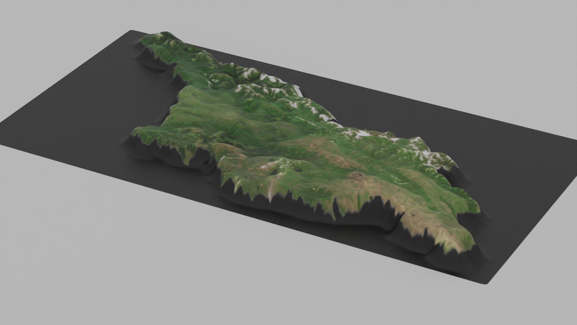 3D Georgia Map Country - TurboSquid 2075869