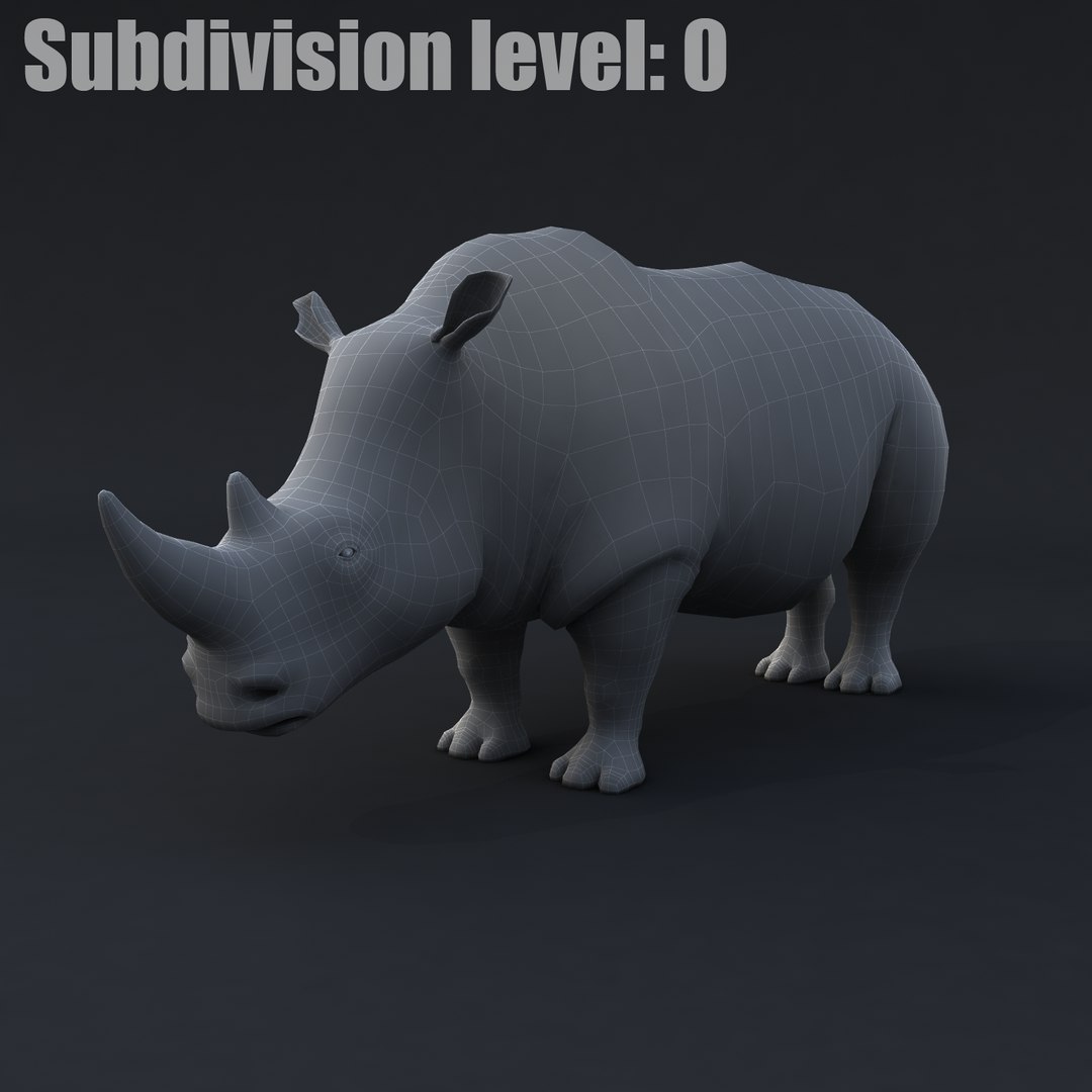 Realistic Rhino Render 3d Max