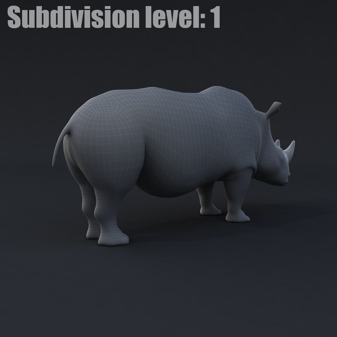 Realistic Rhino Render 3d Max