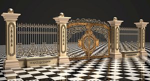 3D gate fence