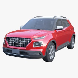 3D Hyundai Venue 2020