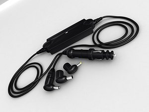 car power adapter 3d max