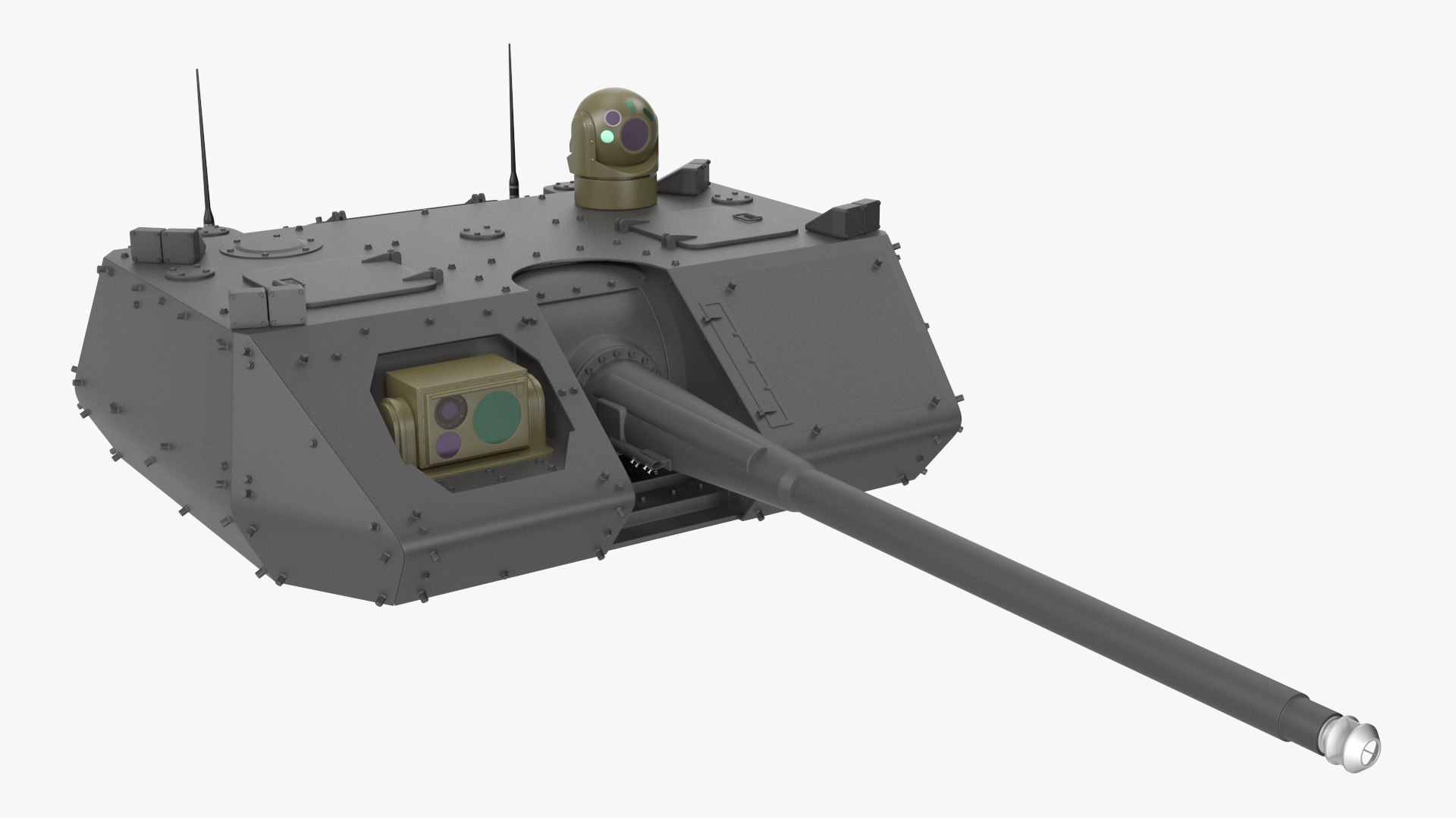 Tank Turret 3D - TurboSquid 1789504