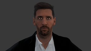 3D Lionel Messi