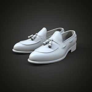 3D Leather Loafers