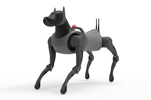 Cyber  Robot dog 3D model