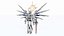 Cosmic Future Mecha Sanctus Luminari 3D model