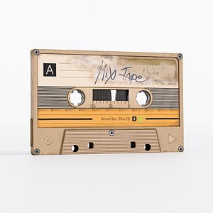 3D Cassette Game ready