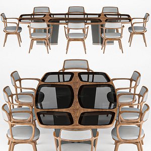 3D Giorgetti Bigwig Table