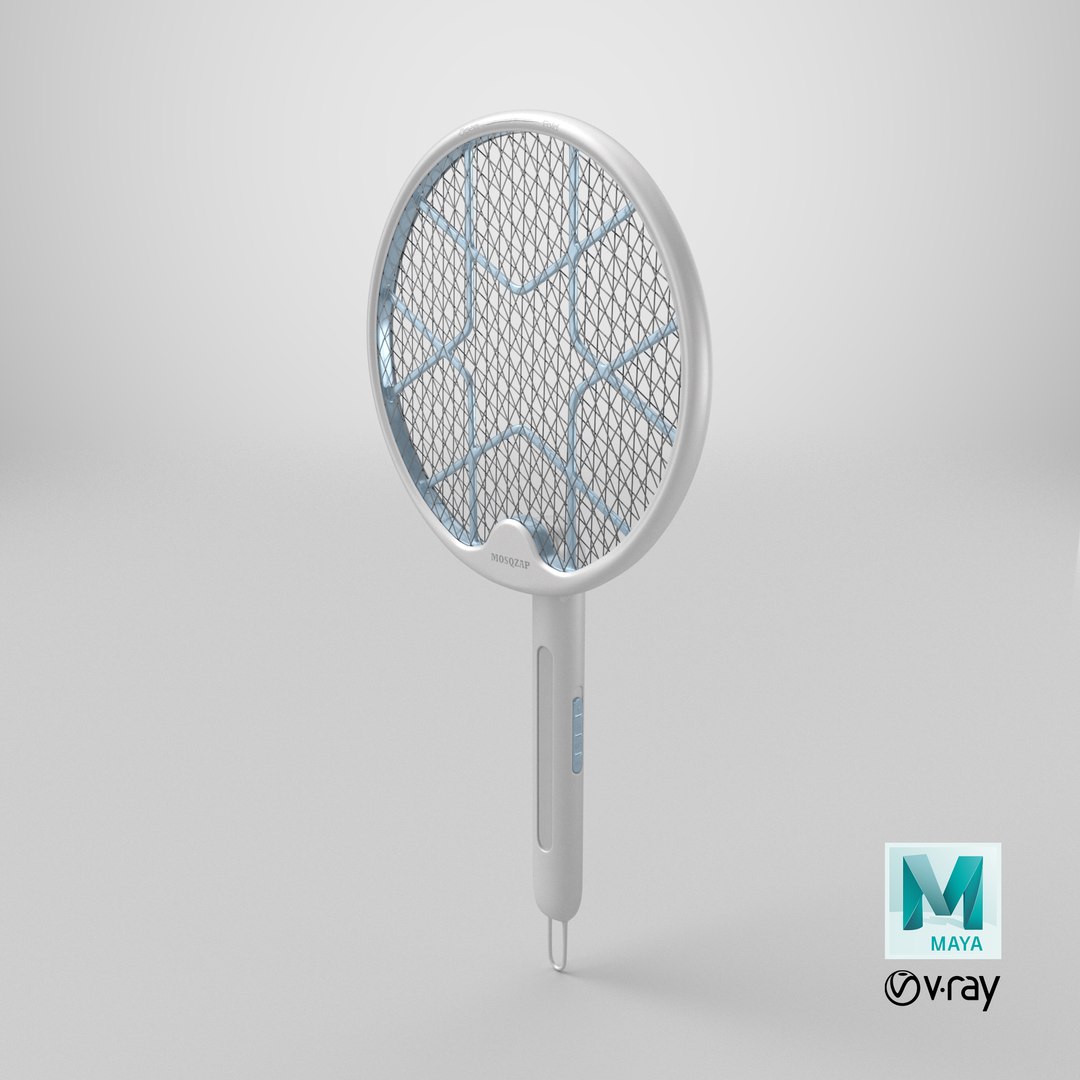 Mosqzap Foldable Bug Zapper Racket 3D https://p.turbosquid.com/ts-thumb/mu/TQOqlv/Oj/stemcell_maya_vray_render/png/1716622324/1920x1080/fit_q87/fbe74592e0516175a7e7278430284512d81d5b91/stemcell_maya_vray_render.jpg