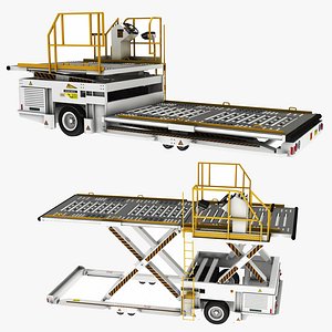 airport baggage loader device model