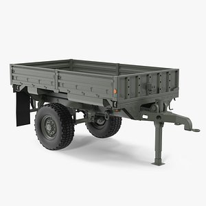 Military Cargo Trailer model
