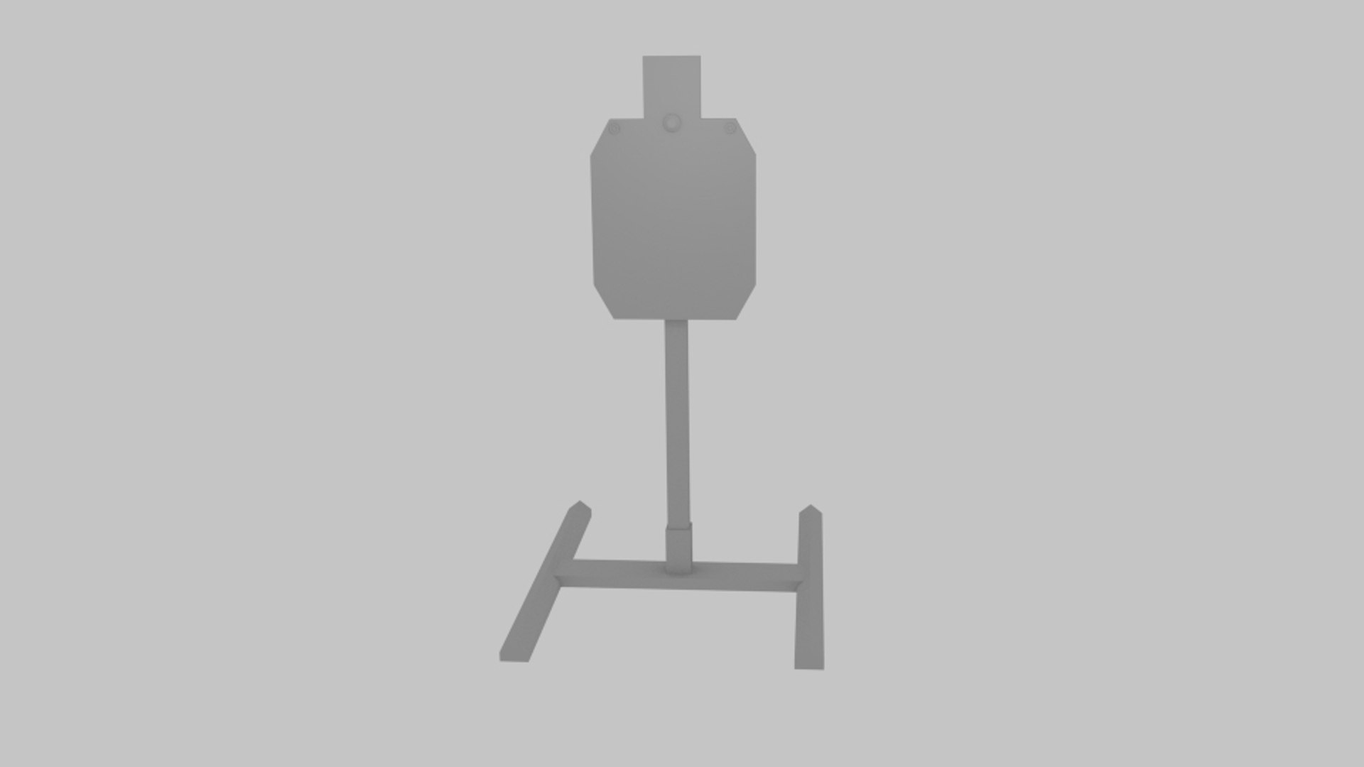 Shoot Target 3d Obj
